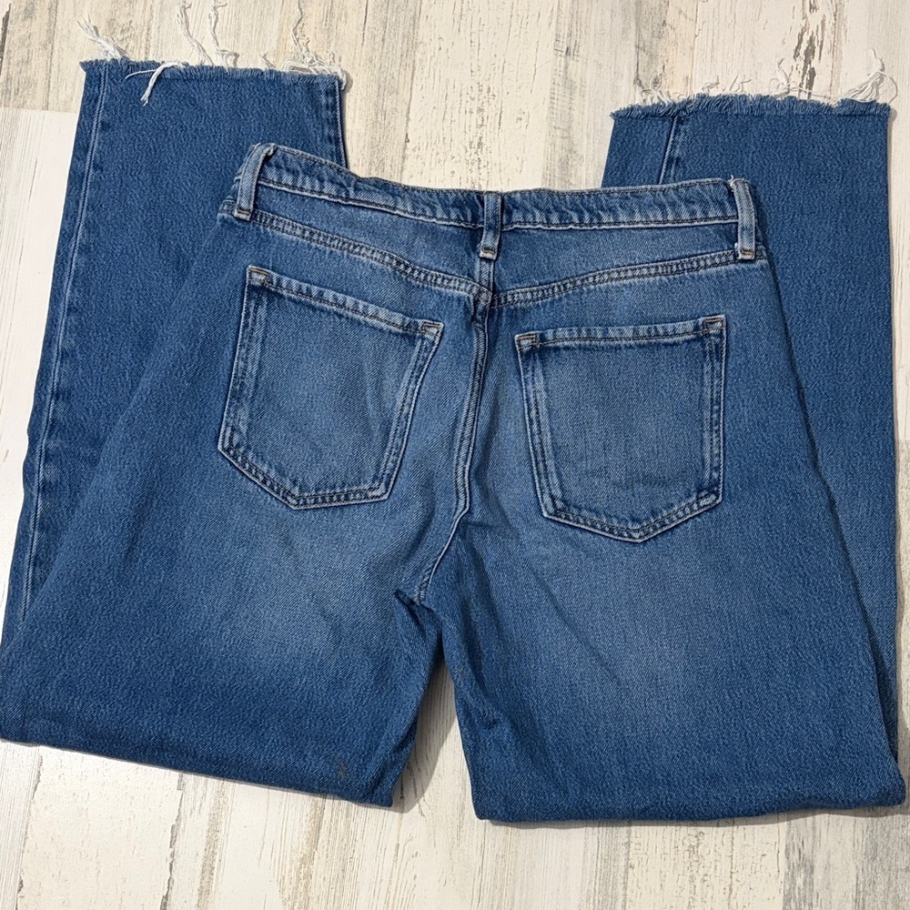 Banana Republic Women's High Rise Barrel Fit Jeans Size 27 - Picture 4 of 10